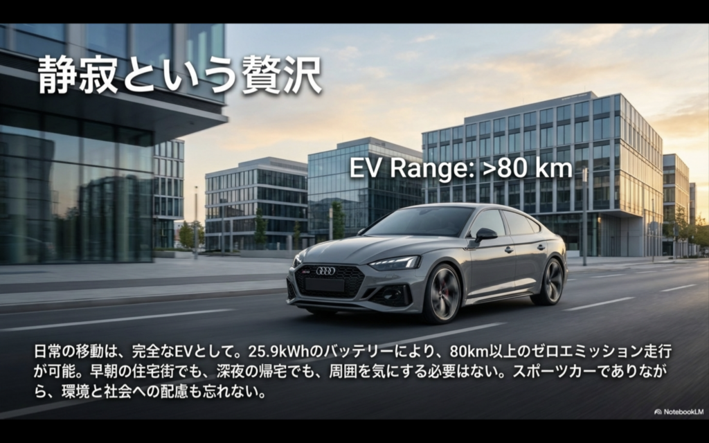 新型Audi RS5　EVレンジ