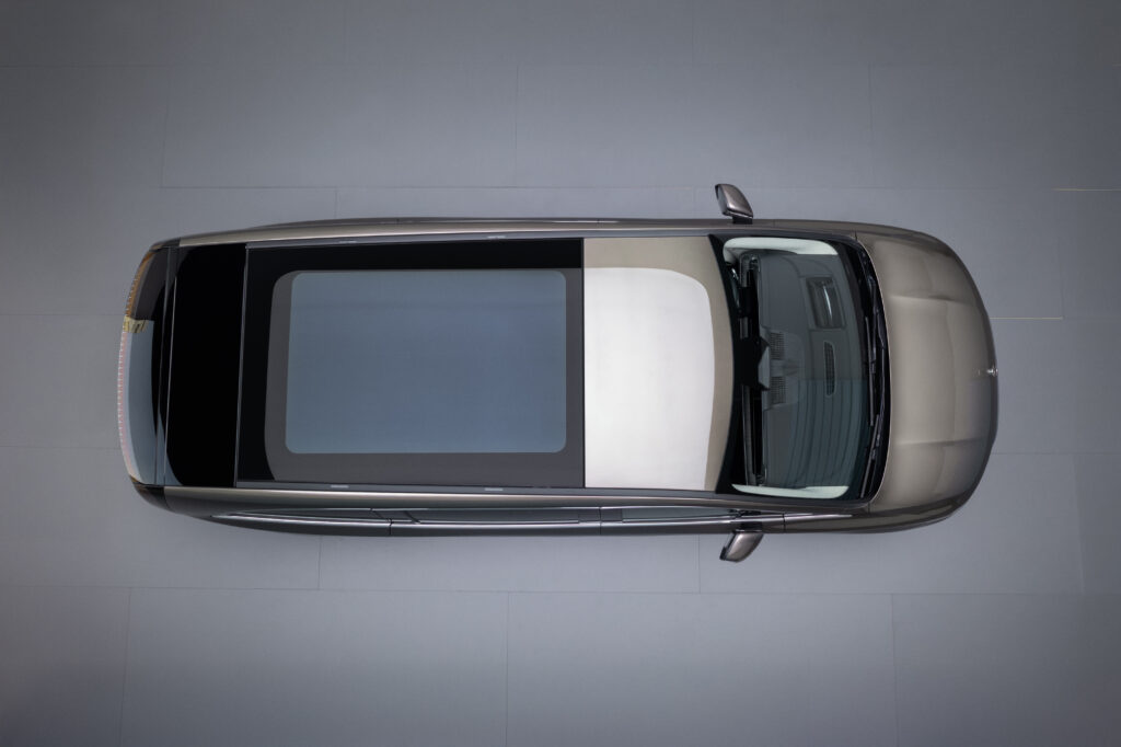 メルセデス・ベンツ VLE 俯瞰 真上 サイズ比較 全長5309mm