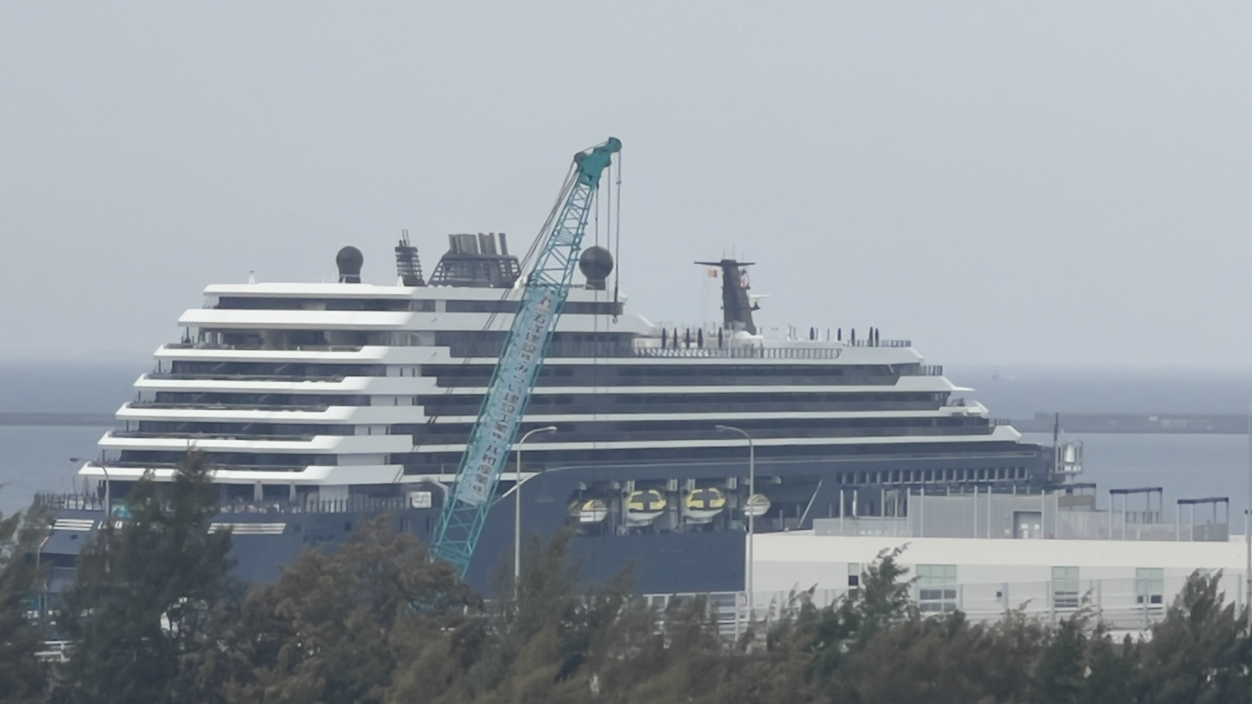 ルミナーラの客室テラス部分の近景