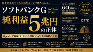 ソフトバンクG × OpenAI｜5兆円利益の正体