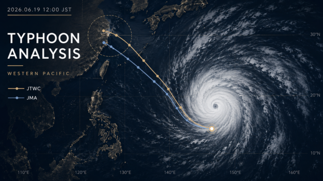 台風7号（2026年6月）進路予想分析 アイキャッチ