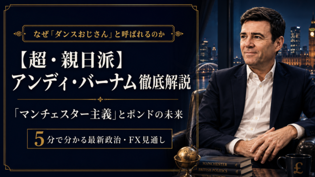 【超・親日派】アンディ・バーナム徹底解説――「ダンスおじさん」の正体とポンドの未来