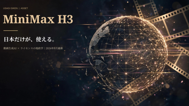 MiniMax H3｜日本だけが使える動画生成AIのアイキャッチ画像