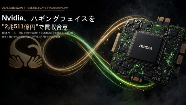 エヌビディア、ハギングフェイスを2兆511億円で買収合意