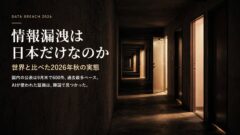 情報漏洩は日本だけなのか｜世界と比べた2026年秋の実態