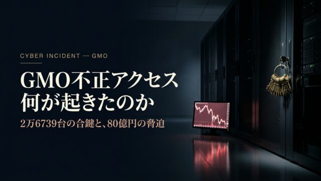 GMO不正アクセス 何が起きたのか