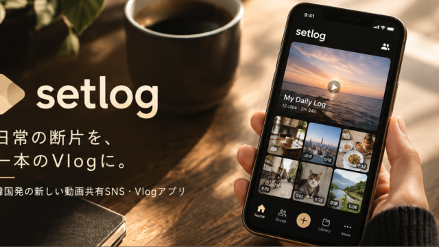 setlogとは？韓国発Vlogアプリの仕組みとSNSの変化