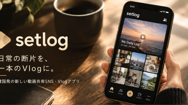 setlogとは？韓国発Vlogアプリの仕組みとSNSの変化