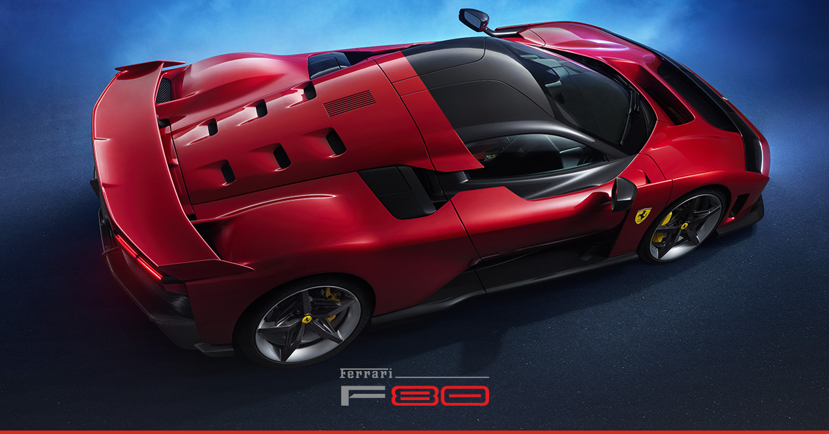 フェラーリ新型【F80】限定799台[即完売]の価格５億円超えFerrari。ラ・フェラーリの後継車？ライバルとなるか？マクラーレンW1との比較も含め、ざっくりまとめ。